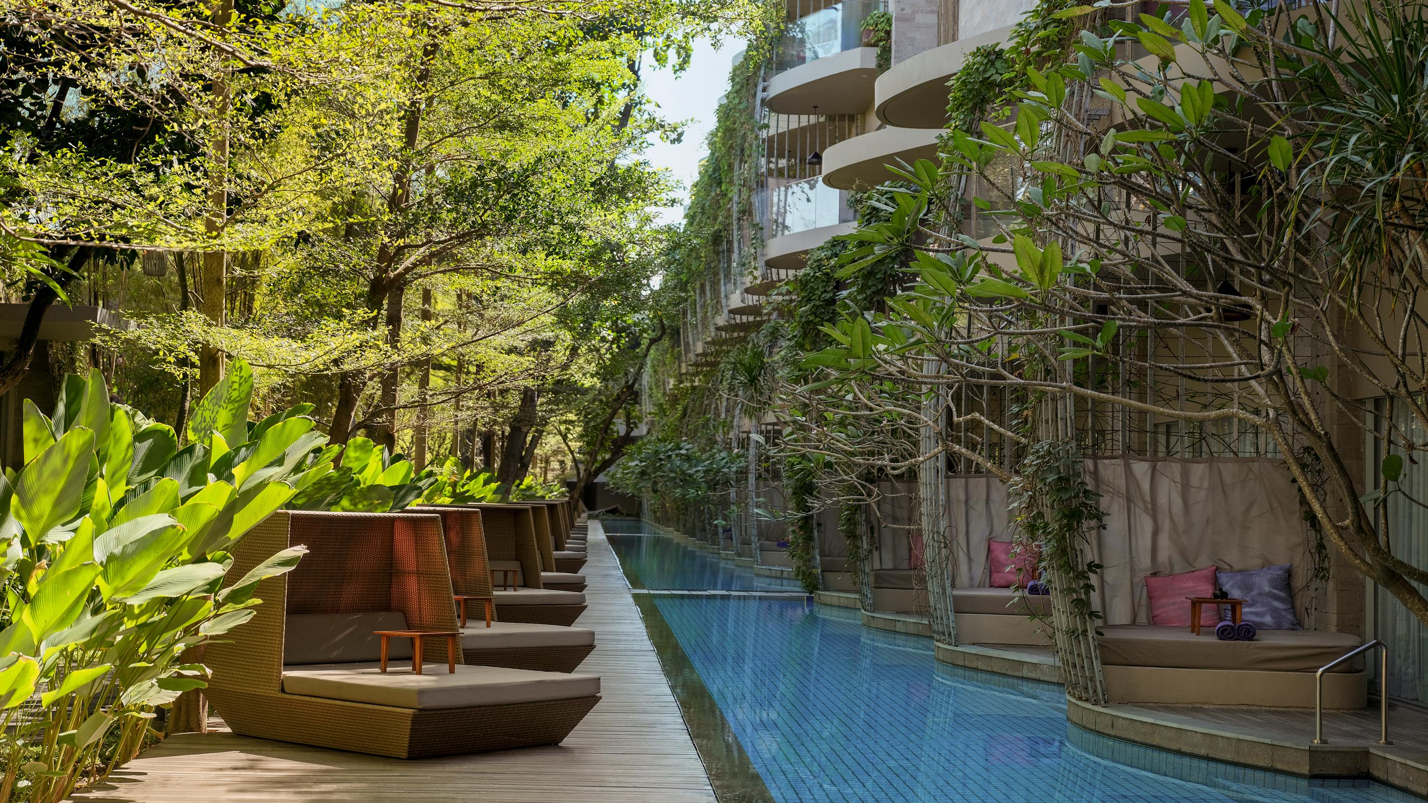 Maya Sanur Resort & Spa Exterior foto The River